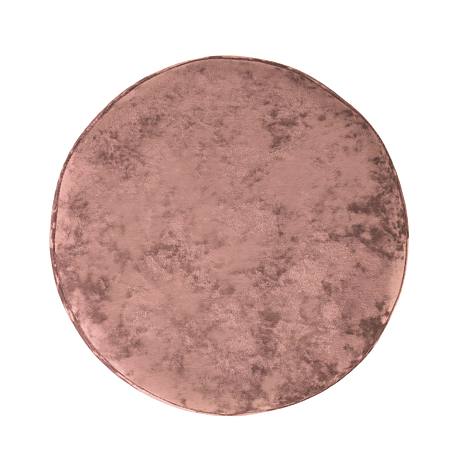Taburet Ring, inel auriu, catifea roz E45, rotund, 38 x 38 x 40 cm