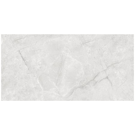 Gresie exterior/interior Makrana White, rectificata, portelanata, lucios, PEI III, piatra, gri, 120 x 60 cm