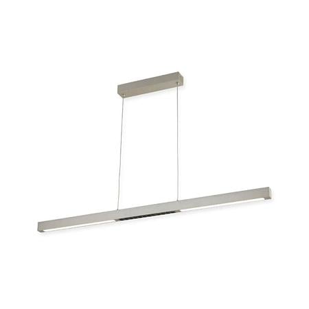 Suspensie LED Klausen Himera, 36W, 4000K, argintiu