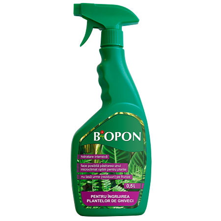  Spray ingrijire plante Biopon, 500 ml