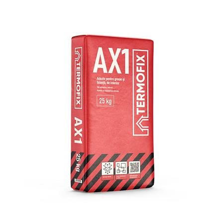 Adeziv placi ceramice Termofix AX1, pe baza de ciment, interior,  25 kg