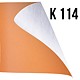 Rulou textil opac, Clemfix Termo-K114, 42 x 160 cm, portocaliu