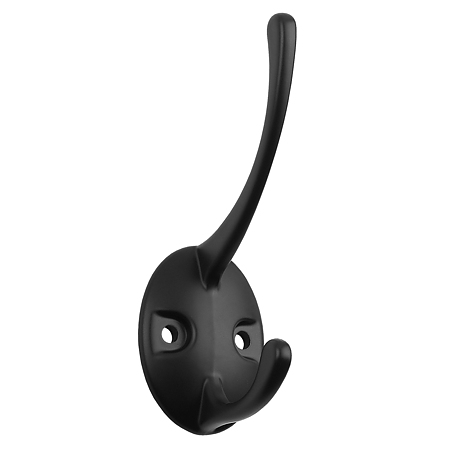 Cuier Teko 533 Dual Thin, aluminiu, negru mat, 18 mm