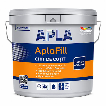 Chit de cutit interior /exterior AplaFill, 5 Kg
