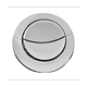 Mecanism universal WC One Wirquin, cu dubla actionare, 3/6 litri, buton negru, cu flotor lateral, racord 2 1/2", plastic