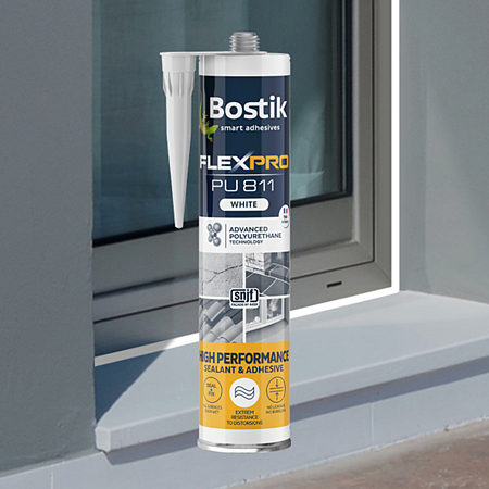 Etansant si adeziv poliuretanic, Bostik Flexpro PU 811, maro, 300 ml