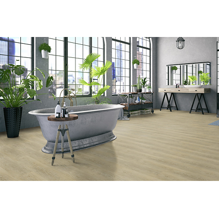Pardoseala LVT 4.4 mm Tarkett Progressive House Jody, impermeabil, nuanta medie, decor lemn, clasa de trafic comercial normal 31, sistem click, 1220 x 200 mm 
