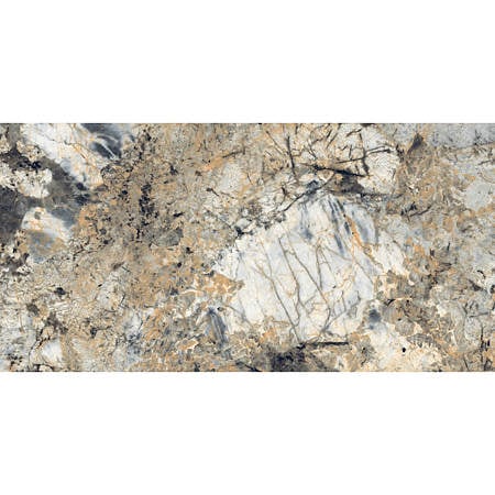 Gresie portelanata exterior/interior Fiero Natural, rectificata, multicolora, 60 x 120 cm