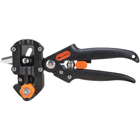 Foarfeca gradinarit Evotools Altoit, 3 cutite reversibile, 215 cm, negru