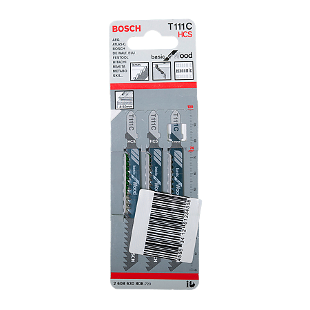 Panze de ferastrau vertical pentru lemn, 100 mm, 3 mm