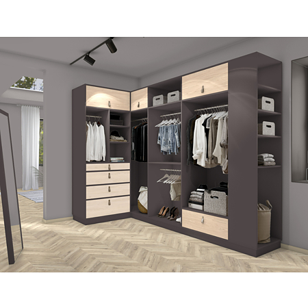 Pal lacuit Egger PerfectSense U755 TM Gri Havanna, mat, antiamprenta, decor uni, 2800 x 2070 x 19 mm