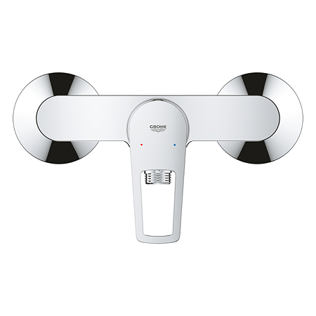 Baterie dus Grohe Start Loop, monocomanda, alama, argintiu, cartus ceramic 35 mm