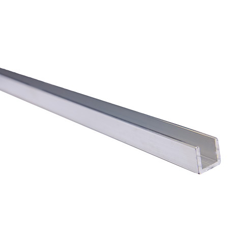 Profil de ghidare pentru sistemul Unifuture, aluminiu, lungime 3 m, dimensiuni 10 x 10 mm
