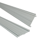 Profil de rulare dublu pentru sistemul SCL 80 AY, lungime 3 m, latime 44 mm, material aluminiu 