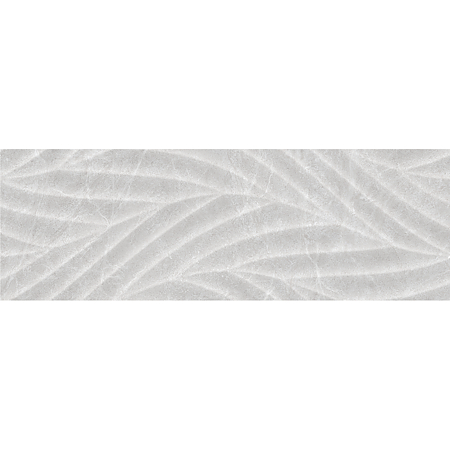 Faianta decorativa Preston, finisaj mat, grej, textura in relief cu aspect piatra, 30 x 90 cm