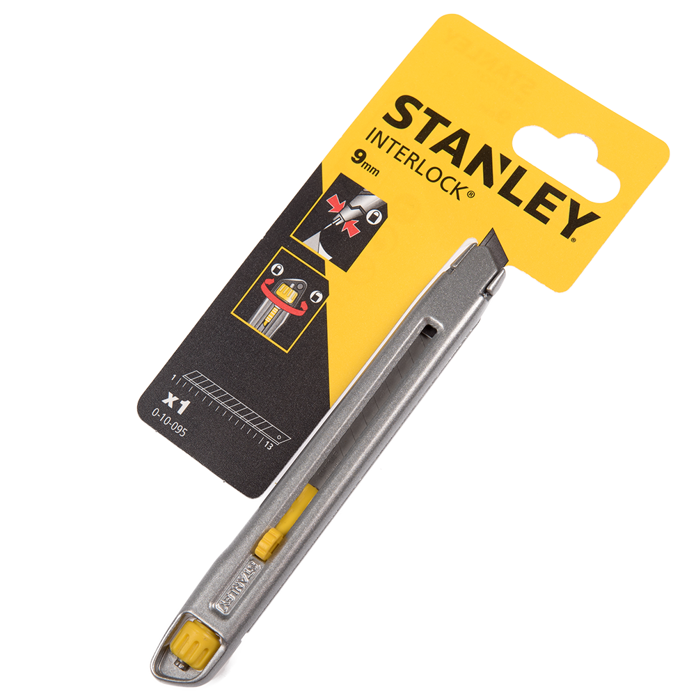 Cutter interlock Stanley - 0-10-095, 9 mm