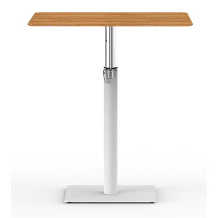 Picior de masă, cu postament 460 x 460 mm, metal, negru, Ø 60-70 mm, H 500-750 mm