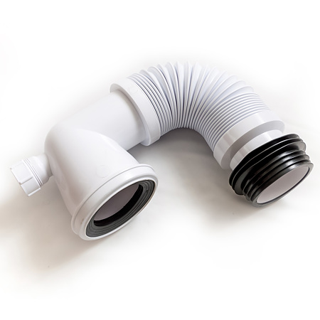 Racord extensibil WC, ABS/cauciuc, 11 cm, lungime 44-78 cm Racord extensibil WC, ABS/cauciuc, 11 cm, lungime 44-78 cm