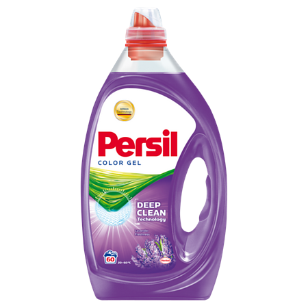 Detergent lichid Persil Color Gel, lavanda, 60 spalari, 3l
