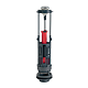 Mecanism universal WC One Wirquin, cu dubla actionare, 3/6 litri, buton negru, cu flotor lateral, racord 2 1/2", plastic