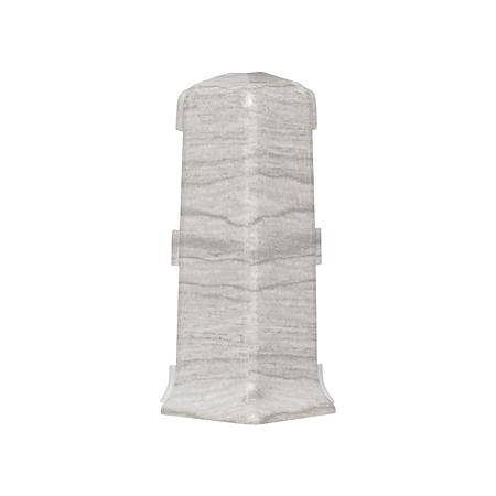 Colt exterior plinta parchet Korner Siena 80, stejar Danez 821, PVC, 80 x 20 mm, 2 bucati/set