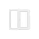 Fereastra PVC, 4 camere, deschidere simpla, stanga, alb, 100 x 120 cm 