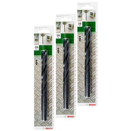 Burghiu Bosch HSS-R DIN 338, mandrina standard, pentru metal, 16 mm