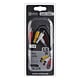 Cablu audio video RCA Emos, 3 mufe RCA tata - 3 mufe RCA tata, 1.5 m, negru