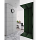 Panou decorativ tapitat, Simple R38, verde, dreptunghi, 600 x 300 x 37 mm