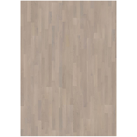 Parchet triplustratificat Karelia 3S, imbinare Woodloc, oak chalk mat, 13 mm, 2266 x 188 mm