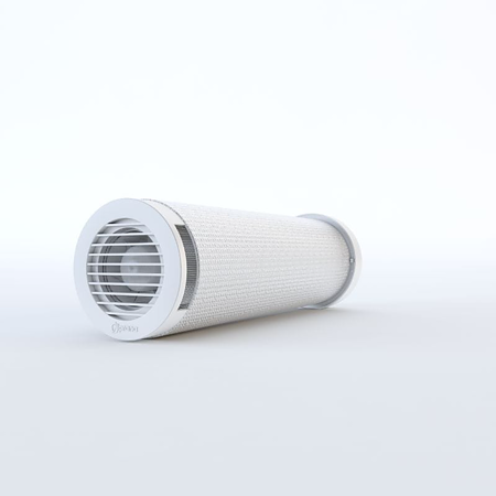 Recuperator de caldura Prana 200C ERP Standard, Wi-Fi, 26 W, 140 mc/h, mod de noapte, preincalzire, degivrare, filtru aer, senzor presiune atmosferica, senzor umiditate, senzor temperatura, senzor CO2, senzor voc, D 200 mm