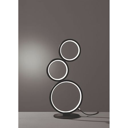 Veioza Rondo, negru, 1 X LED, 17W, 450 mm