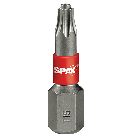 Bit pentru insurubare SPAX T-STAR Plus, T15, 6,4 x 25 mm 