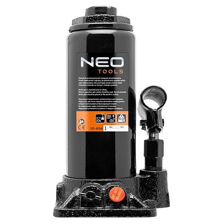Cric hidraulic tip butelie NEO 10-454, 10 tone, 230 - 460 mm