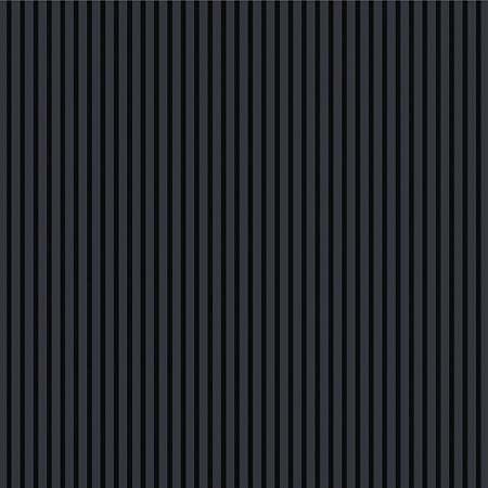 Panou decorativ Linea Acustic, 6 lamele, MDF, bleumarin/negru, interior, 265 x 24.5 x 2.2 cm