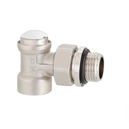 Set robineti coltar cu termostat Purmo, alama, racord 1/2 "