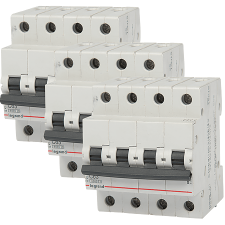  Disjunctor RX3 6000, Legrand 419923, 4P 63A