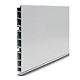 Plinta PVC cu folie de transfer, alb, 150 mm x 4 m