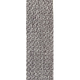Canapea extensibila 2 locuri Young Twist Silver, tapiterie stofa, 2 perne, 135 x 62-80 x 75 cm