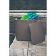 Masa cafea cu spatiu de depozitare Keter, plastic, cappuccino, 39 x 39 x 42.5 cm