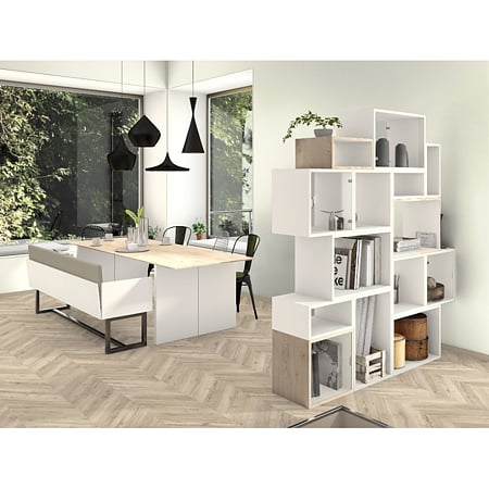Pal melaminat Egger, alb portelanat W1200 ST9, 2800 x 2070 x 18 mm