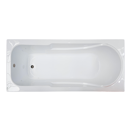 Cada baie Fibrex Siena, acril sanitar, alb, 160x70x38 cm
