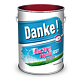 Email Danke uscare rapida, pentru metal, lemn, zidarie, exterior/interior, alb, mat, 4 l