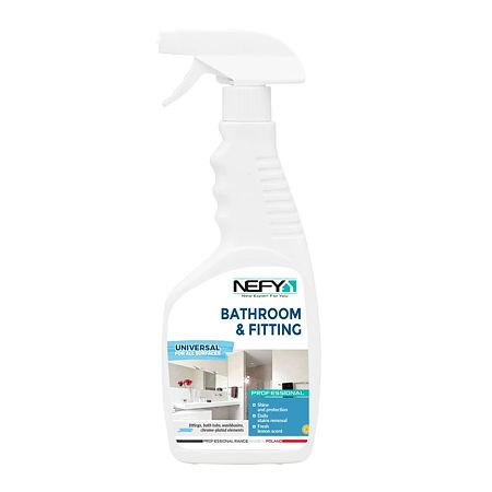  Solutie pentru curatarea suprafetelor din baie, Nefy, 500 ml