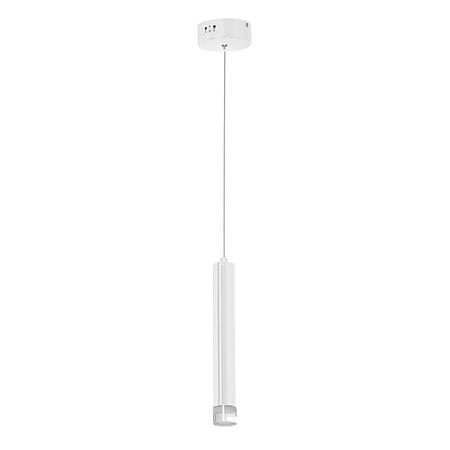 Suspensie led Alba, 5 W, 350 lm, metal/acryl, alb mat