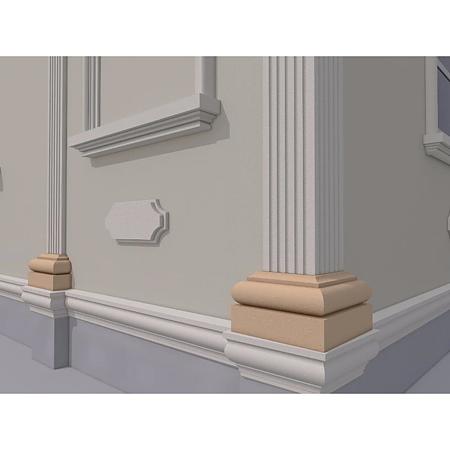 Baza pentru pilastru FP601, polistiren, 150 x 90 x 240 mm Baza pentru pilastru FP601, polistiren, 150 x 90 x 240 mm