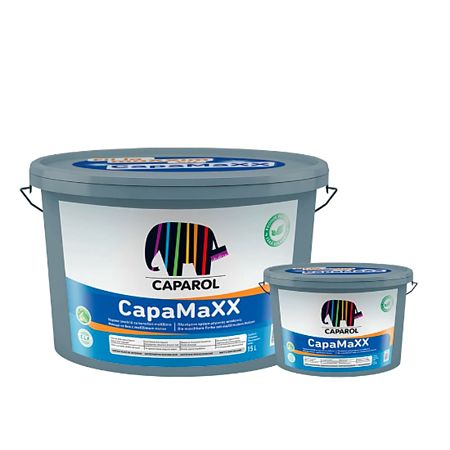 Vopsea lavabila interior Caparol CapaMaxx, alb, 15 l + 2.5 l cadou