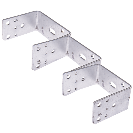 Papuc reazem, otel zincat, 120 x 140 x 60 x 60 x 5 mm