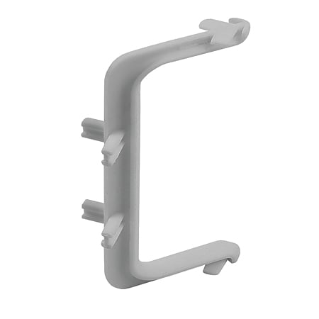Colt exterior 90 grade pentru profil aluminiu LB (tip Gola) - C, plastic, gri
