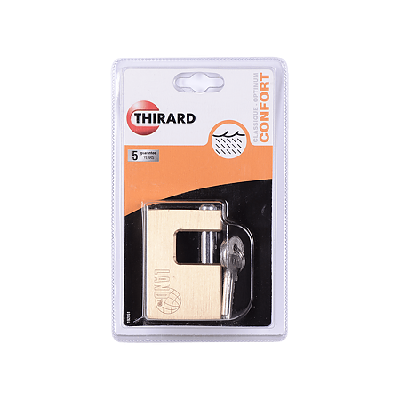 Lacat din otel, Thirard Land, l 70mm, 3 chei